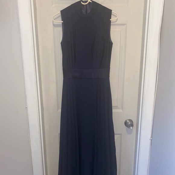 Navy Blue Gown - Picture 1 of 2